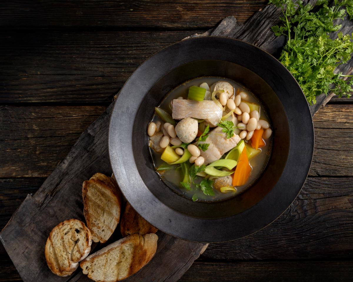 Bayerische Karpfensuppe