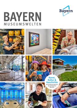 Poster für Katalog - Bayerns Museumswelten