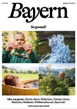 Poster für Katalog - „Bayern. So gesund!“