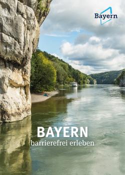 Poster für Katalog - Broschüre "Bayern barrierefrei erleben"