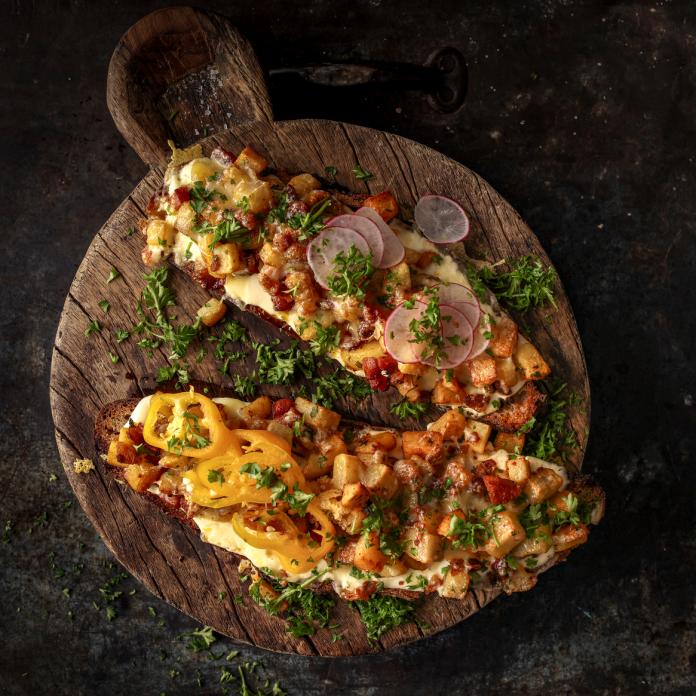 Deftiges Gröstlbrot